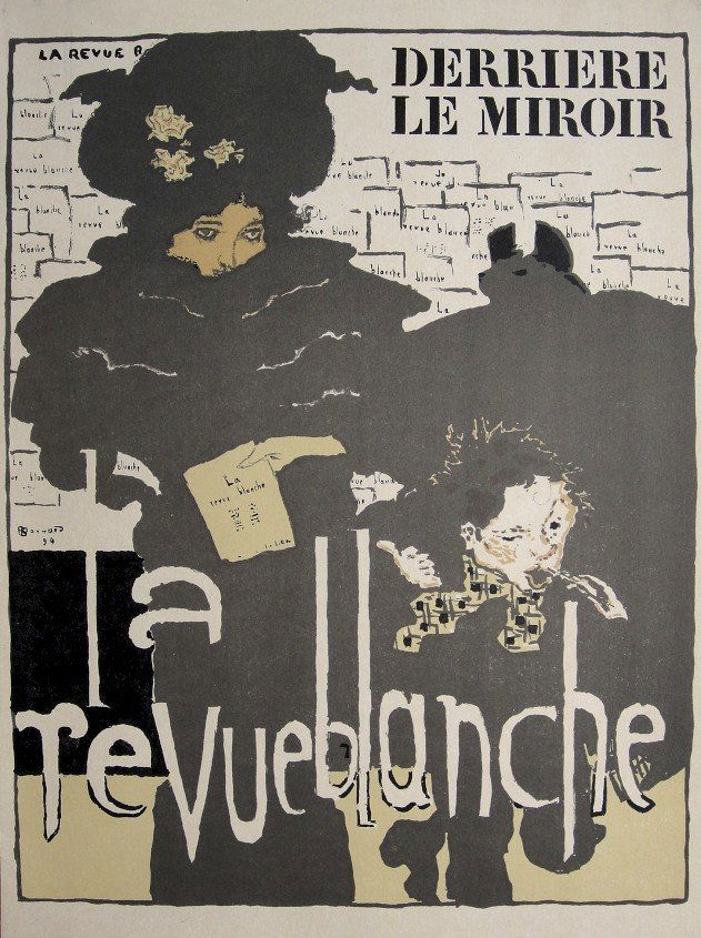 Pierre BONNARD, Original Lithograph, 1966: Original Lithographh from Pierre BONNARD 1966. From a signed VIP folder "Derriere le Miroir" DLM No 158 - 159. Signed in the plate. Maeght Editeur, Paris. Size: 14.96 x 10.83 inches (38 x 27.5 cm), pr