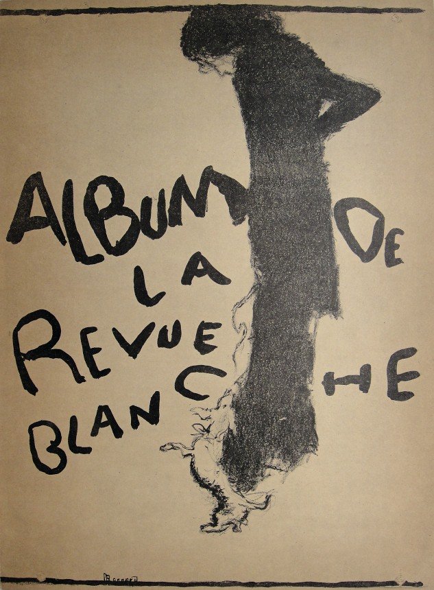 Pierre BONNARD, Original Lithograph, 1966: Original Lithographh from Pierre BONNARD 1966. From a signed VIP folder "Derriere le Miroir" DLM No 158 - 159. Signed in the plate. Maeght Editeur, Paris. Size: 14.96 x 10.83 inches (38 x 27.5 cm), pr