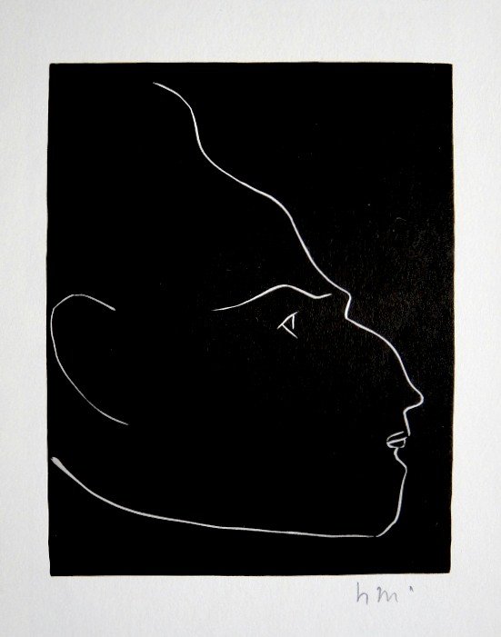 Henri MATISSE "Tete" signed original Lithograph: Henri Matisse, original Lithograph "Tete". From a signed VIP book, published in 1947. Hand signed by Matisse in pencil. Editeur Fernand Mourlot, Paris. Size: 8.27 x 5.91 inches (21 x 15 cm), printed o