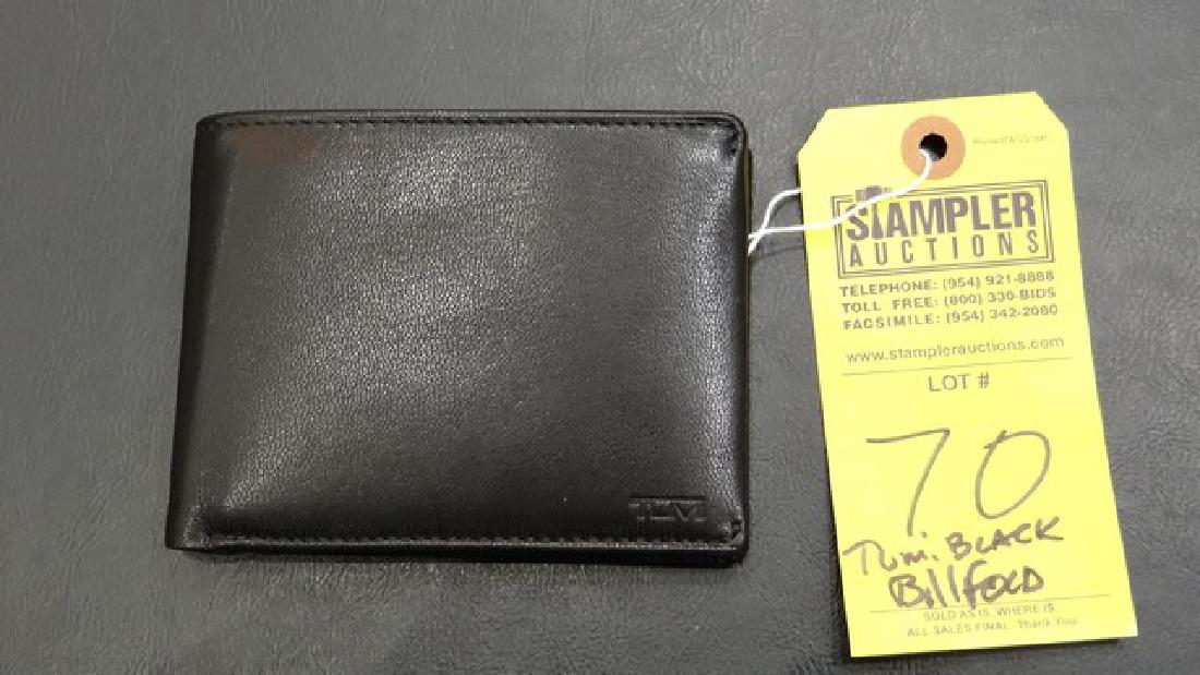 TUMI GLOBAL DOUBLE BILLFOLD WITH ID - CHAMBERS - BLACK (1 of 1)