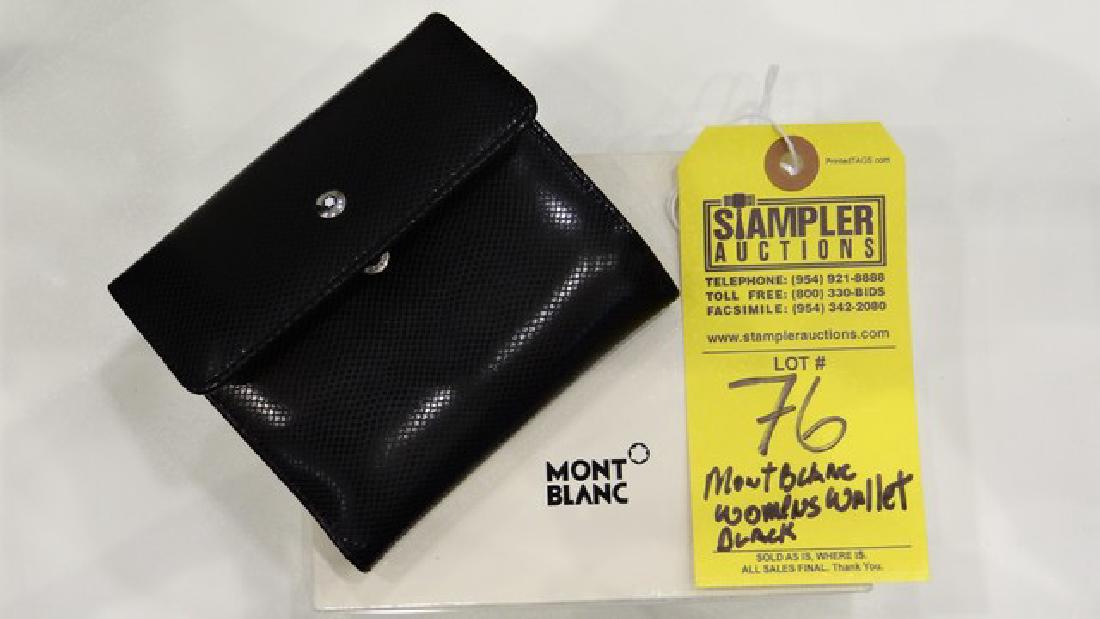 MONT BLANC WALLET - GENUINE ITALIAN LEATHER - 101731 - (1 of 1)