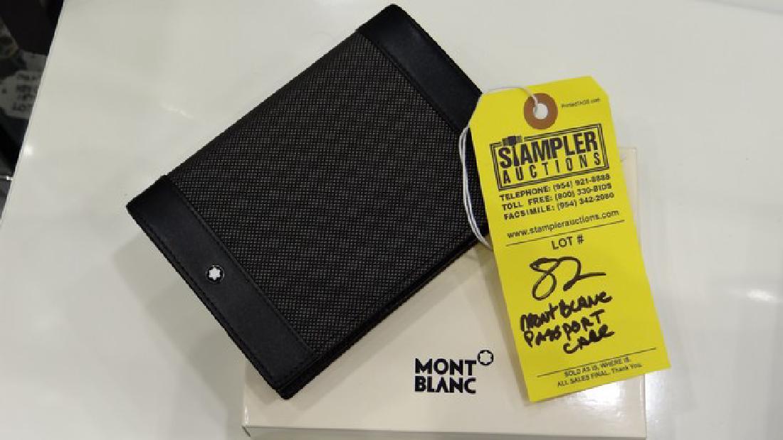 MONT BLANC PASSPORT HOLDER - 107638 - WITH BOX (1 of 1)