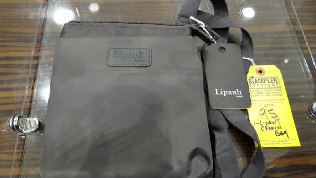 LIPAULT MEDIUM CROSS BODY BAG - GREY (1 of 1)