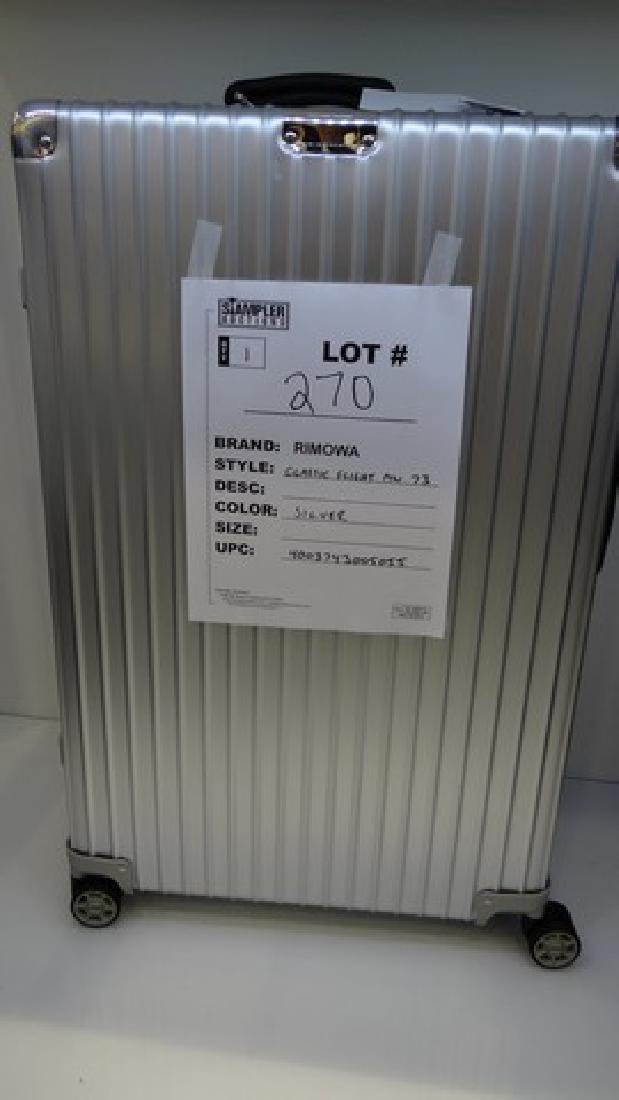 RIMOWA SUITCASE - ALUMINUM - CLASSIC FLIGHT 73 (1 of 1)