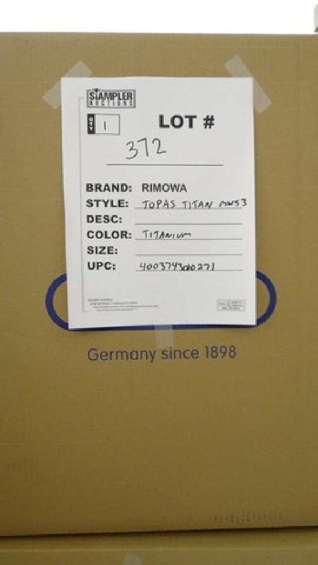 RIMOWA SUITCASE - POLY / CARB - TOPAS TITANIUM 53: RIMOWA SUITCASE - POLY / CARB - TOPAS TITANIUM 53 MULTI-WHEEL - TITANIUM - 4003743010271