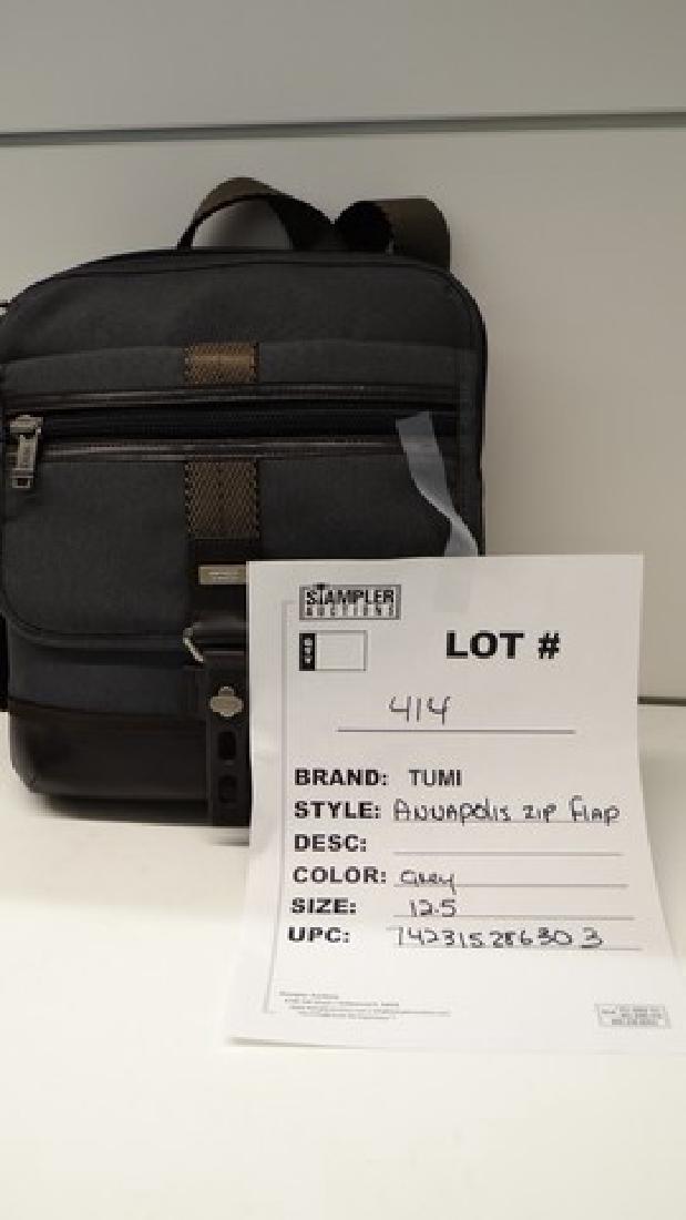 TUMI BACKPACK - CANVAS - ANNAPOLIS 12.5'' - DARK GREY - (1 of 1)