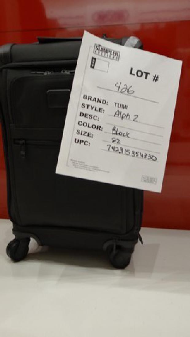 TUMI - CANVAS - ALPHA 2 CARRY ON 22'' - BLACK - (1 of 1)