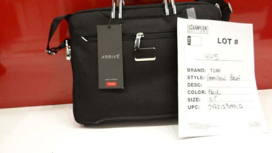 TUMI - CANVAS - HAMILTON BRIEFCASE 11.5'' - BLACK - (1 of 1)