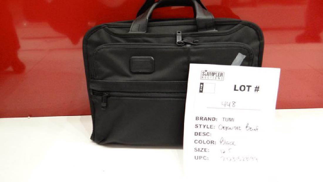 TUMI - CANVAS - ORGANIZER BRIEFCASE 12.5'' - BLACK - (1 of 1)