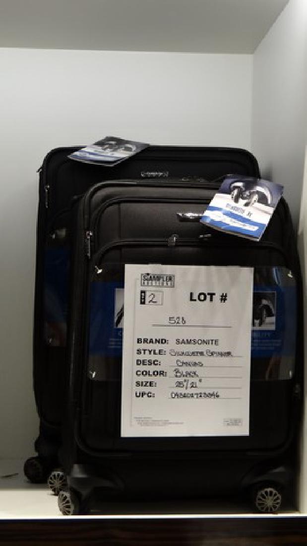 2 SAMSONITE SUITCASES - CANVAS - SILHOUETTE XV SPINNER (1 of 1)