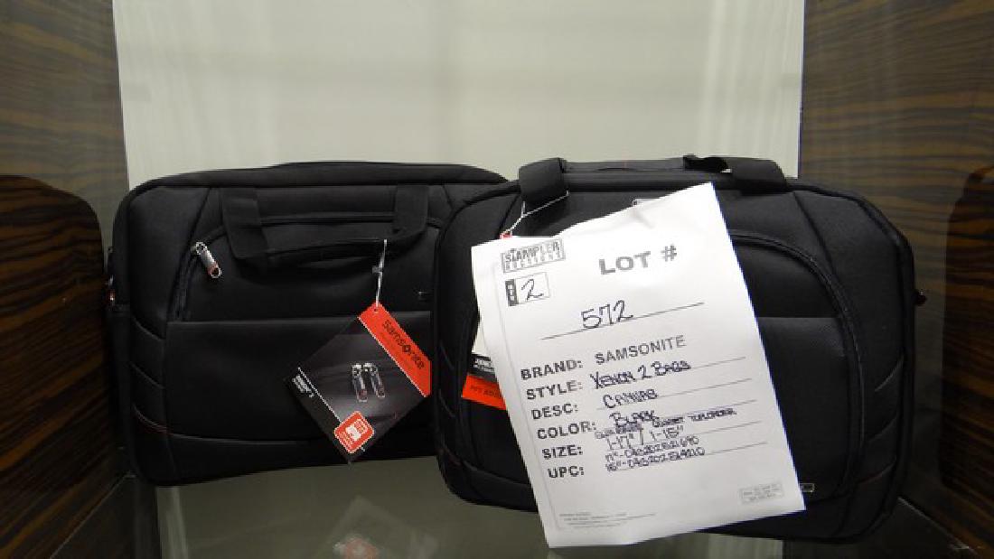 2 SAMSONITE - CANVAS - XENON 2 16'' - BLACK - (1 of 1)