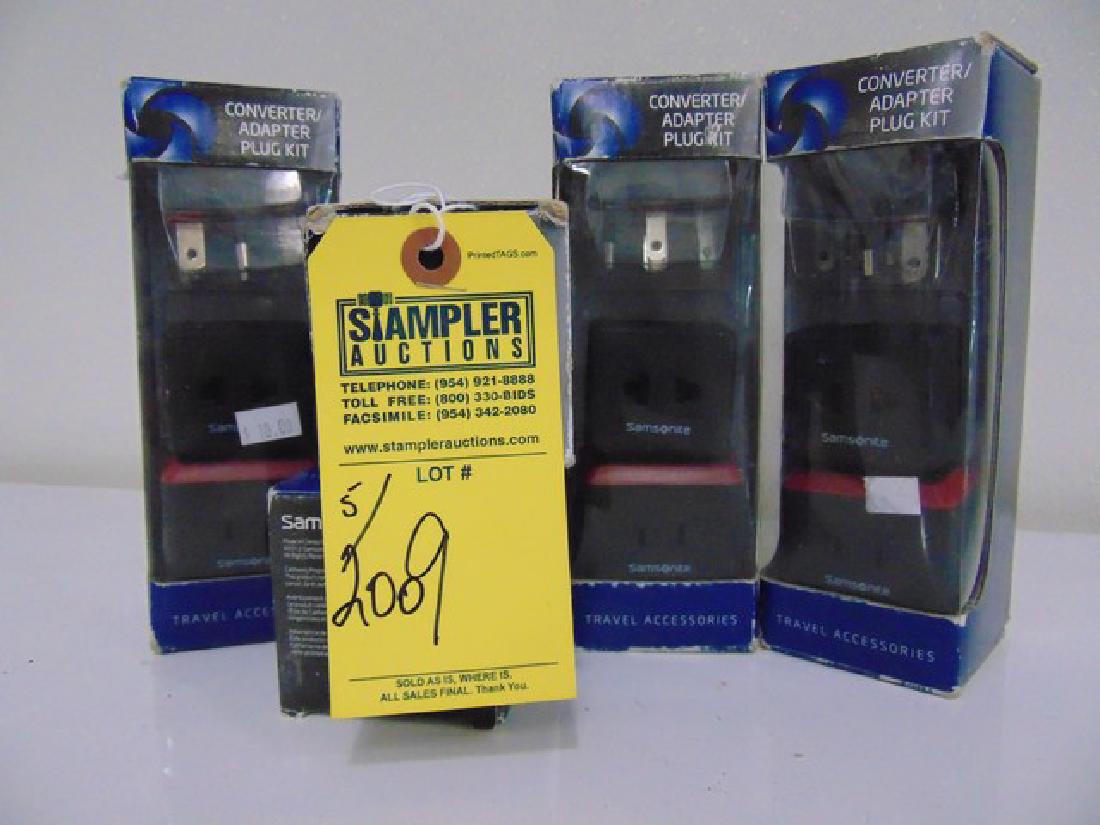 5 SAMSONITE CONVERTER ADAPTER PLUG KITS - BOXED - (1 of 1)