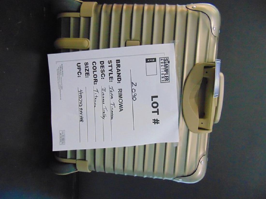 RIMOWA SUITCASE - ALUMINUM - TOPAS TITANIUM BUSINESS: RIMOWA SUITCASE - ALUMINUM - TOPAS TITANIUM BUSINESS TROLLEY - TITANIUM - 4003743944408