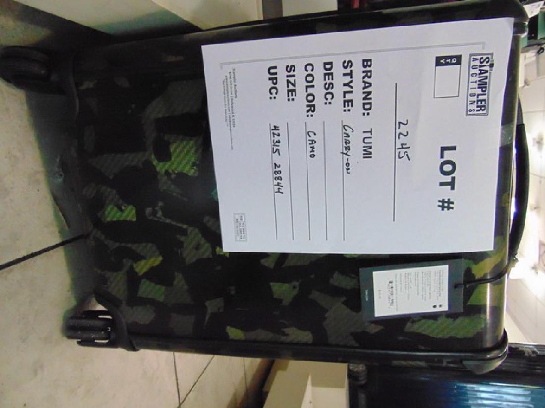 TUMI SUITCASE - POLY / CARB - CARRY ON - CAMO - (1 of 1)