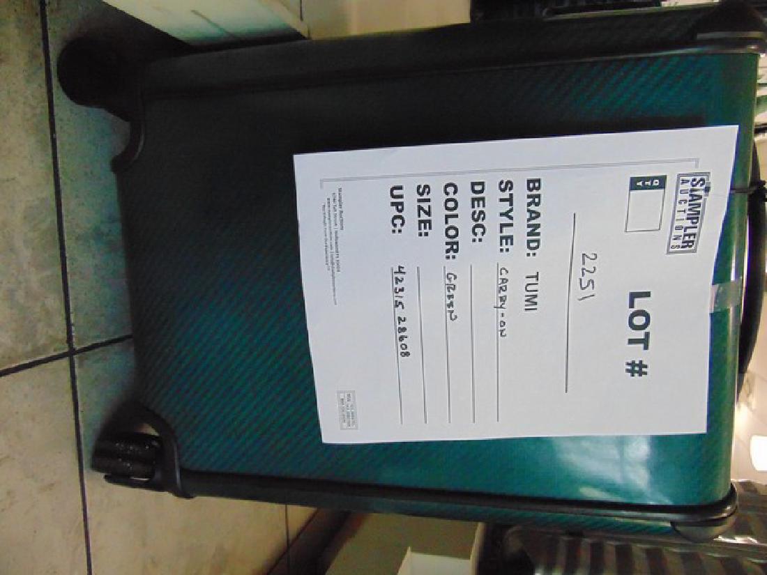 TUMI SUITCASE - POLY / CARB - CARRY ON - GREEN -: TUMI SUITCASE - POLY / CARB - CARRY ON - GREEN - 4231528608