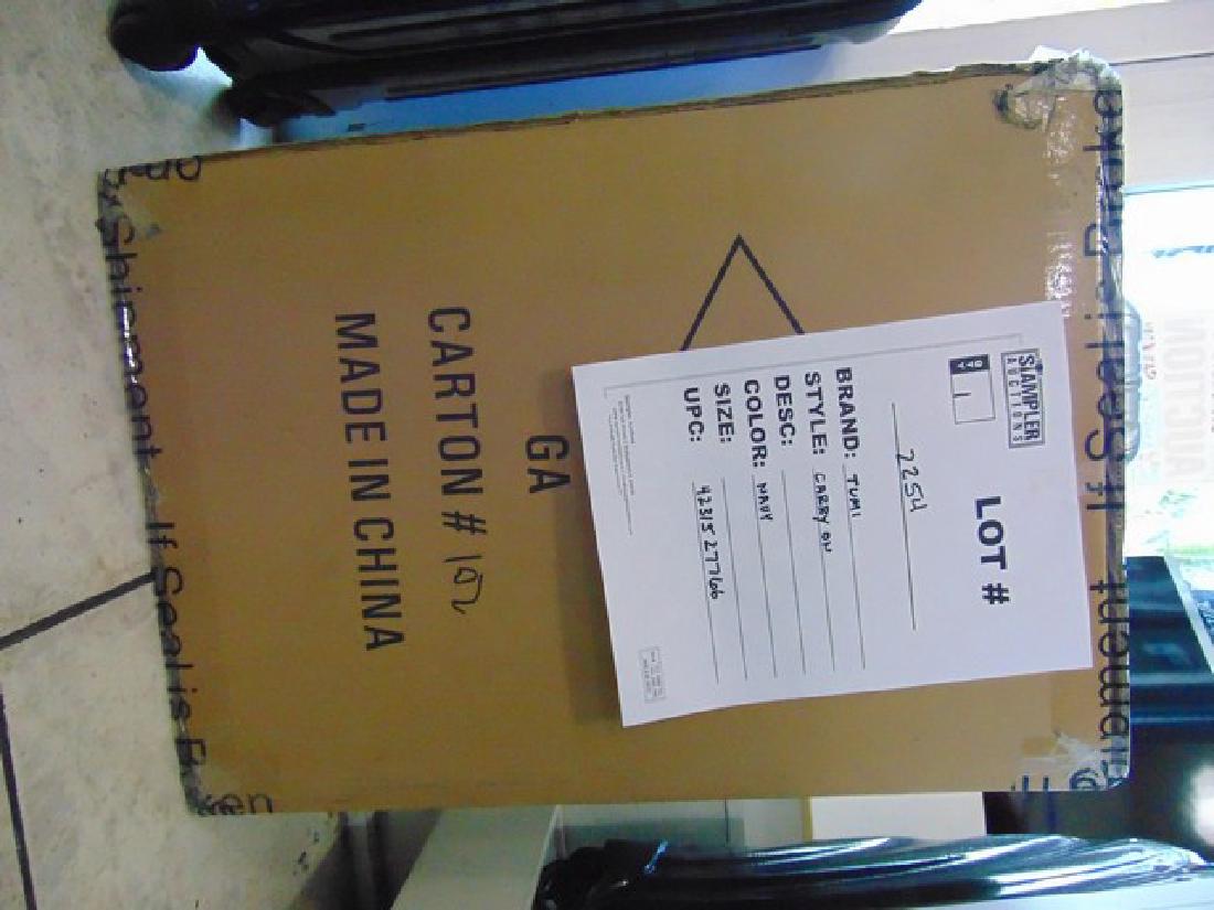 TUMI SUITCASE - POLY / CARB - CARRY ON - BLUE -: TUMI SUITCASE - POLY / CARB - CARRY ON - BLUE - 4231527766