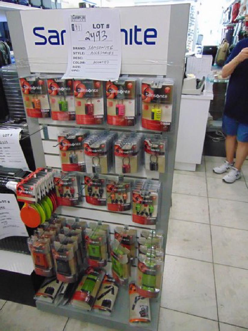 91 SAMSONITE ASSORTED LUGGAGE LOCKS & ACCESSORIES: 91 SAMSONITE ASSORTED LUGGAGE LOCKS & ACCESSORIES