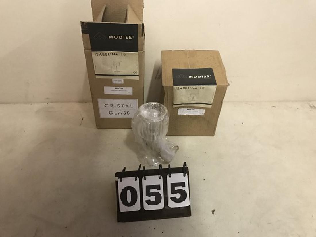 3 MODISS - ISABELINA 10 - TABLE LAMPS - LUCITE - 10'' (1 of 5)