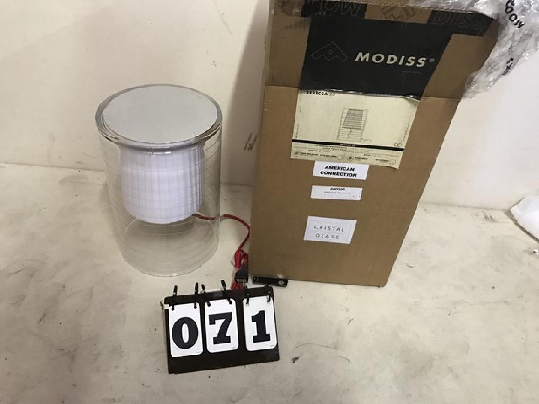 MODISS - REBECCA 20 - TABLE LAMP - WHITE SHADE INSIDE (1 of 5)