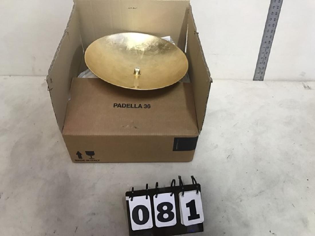 ICONE - PADELLA 36 - DOME CEILING LIGHT - GOLD - WITH (1 of 4)