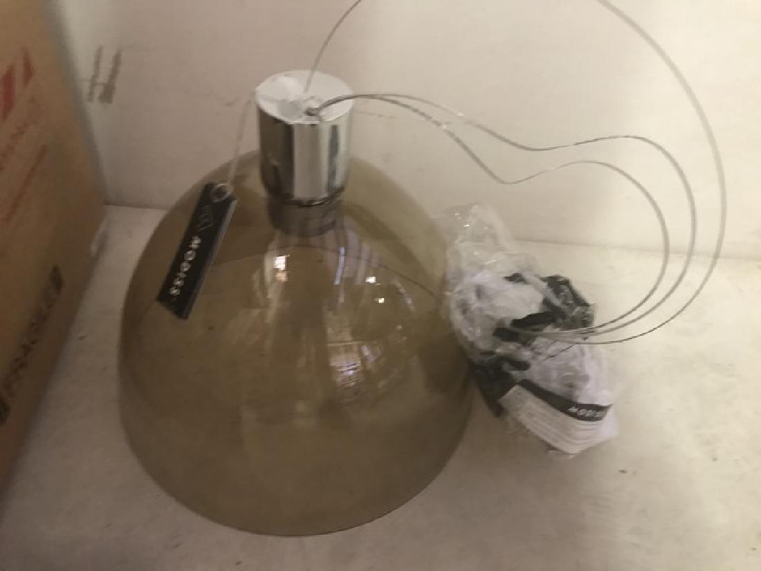 MODISS - PAOLA 1C32 - HANGING LIGHT - TINTED SHADE -: MODISS - PAOLA 1C32 - HANGING LIGHT - TINTED SHADE - WITH BOX