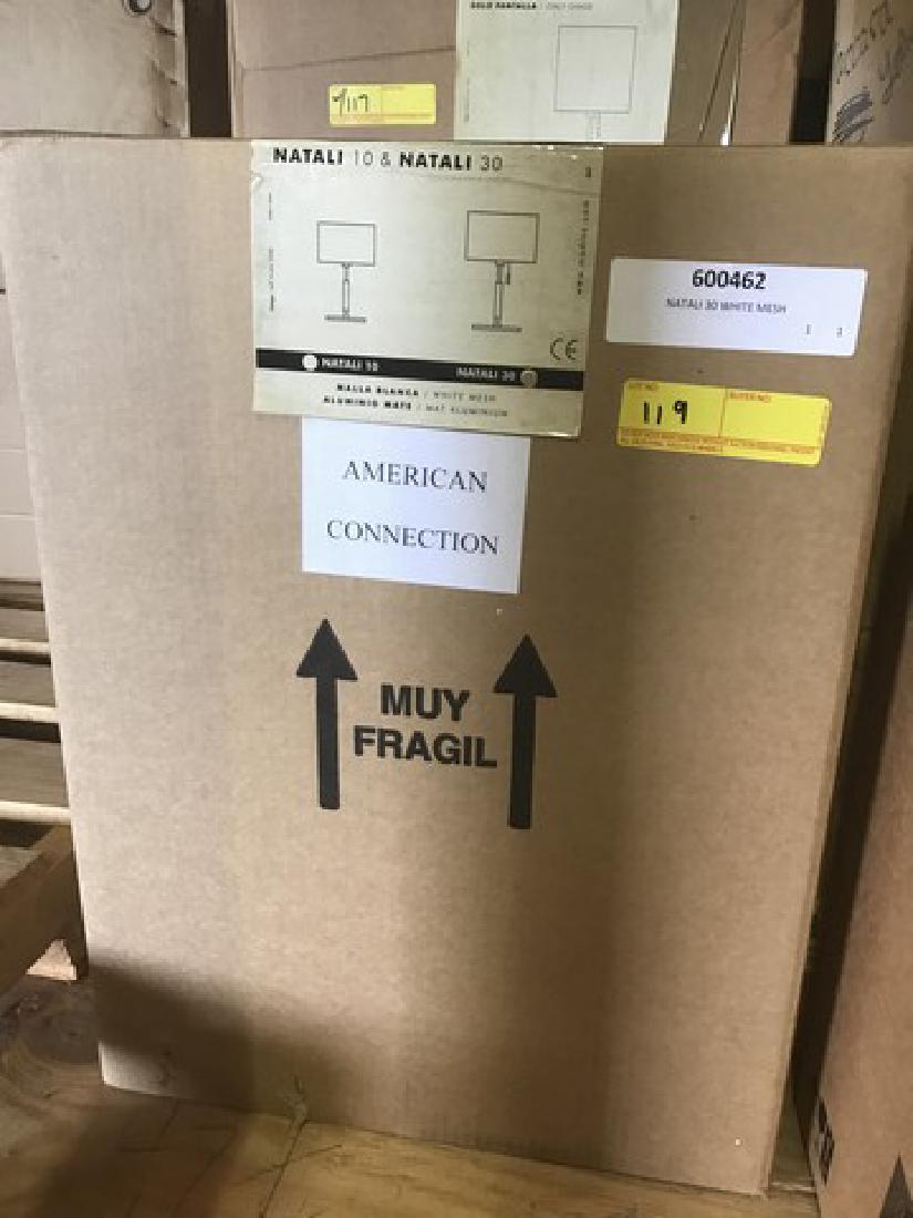 MODISS - NATALI 30 - TABLE LAMP - MATTE ALUMINUM BASE - (1 of 2)