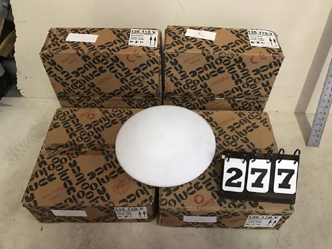 4 OLUCE - SERIE CORONA #135 - CEILING LIGHTS - GLASS (1 of 3)