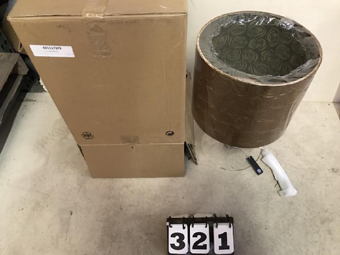 MODISS - ROUSSE 20 - TABLE LAMP - BRONZE FLORAL SHADE - (1 of 6)