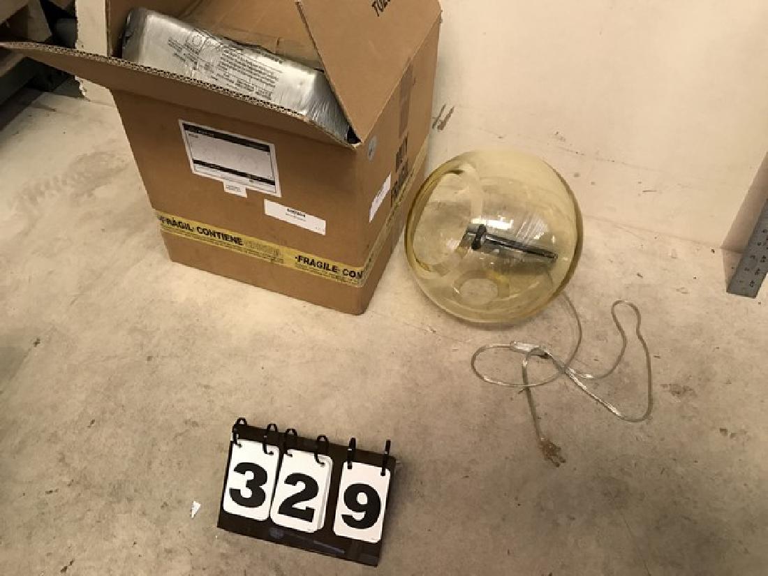 MODISS - BOLO 30 - TABLE LAMP - YELLOW GLASS - WITH BOX (1 of 4)