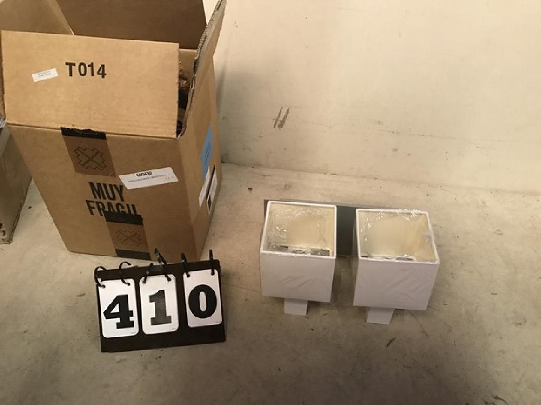 MODISS - MARIA 2AP12 - DOUBLE WALL LIGHT - WHITE - (1 of 4)