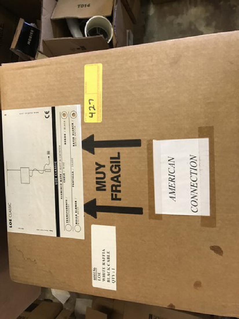 MODISS - LOE CLASSIC - HANGING LIGHT - WHITE SHADE - (1 of 2)