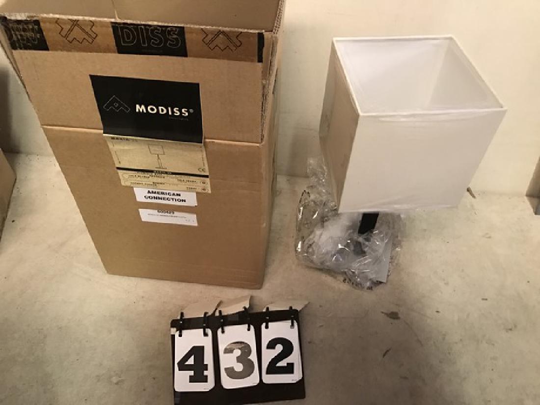 MODISS - MARIA 25 - TABLE LAMP - BLACK BASE - WHITE (1 of 3)
