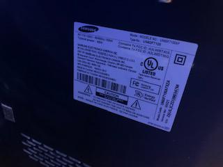 SAMSUNG UN60F7100AF FLAT SCREEN TELEVISION - 60'': SAMSUNG UN60F7100AF FLAT SCREEN TELEVISION - 60''