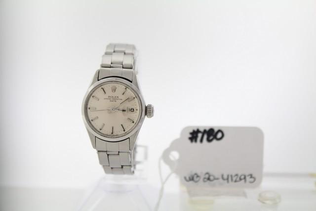 ROLEX DATE 6516 - LADIES - YEAR 1964 - STAINLESS STEEL (1 of 3)