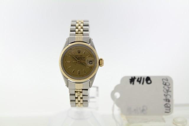 ROLEX LADYDATE 6517 - LADIES - YEAR 1952 - STAINLESS (1 of 3)