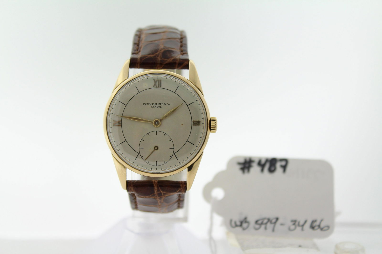 PATEK PHILIPPE 41883 - GENTS - CUSTOM ADJUSTABLE BROWN (1 of 3)