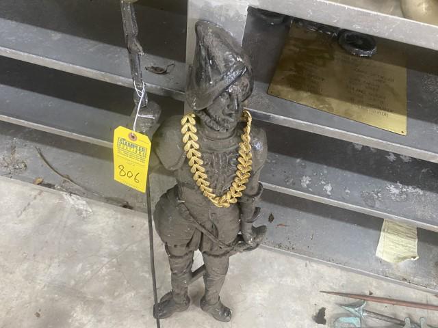 METAL WALL DECOR - CONQUISTADOR: METAL WALL DECOR - CONQUISTADOR