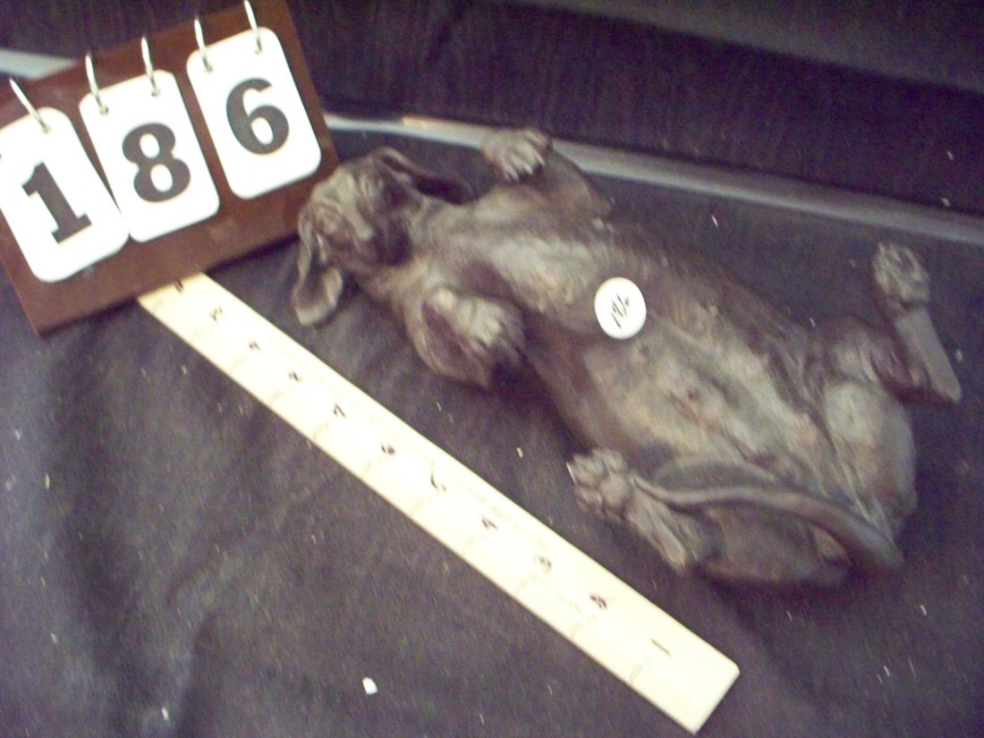 ROYAL WORCESTER DACHSHUND ON ITS BACK DORIS LINDNER: ROYAL WORCESTER DACHSHUND ON ITS BACK DORIS LINDNER