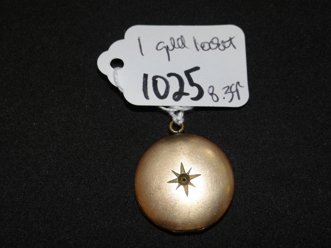 LOCKET - GOLD - 8.3G: LOCKET - GOLD - 8.3G
