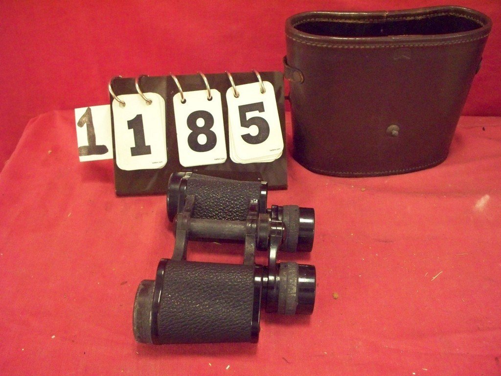 BINOCULARS - CARL ZEISS DELTRINTEM 8x30 - SERIAL: BINOCULARS - CARL ZEISS DELTRINTEM 8x30 - SERIAL #2361277 - WITH CASE(NO TOP)