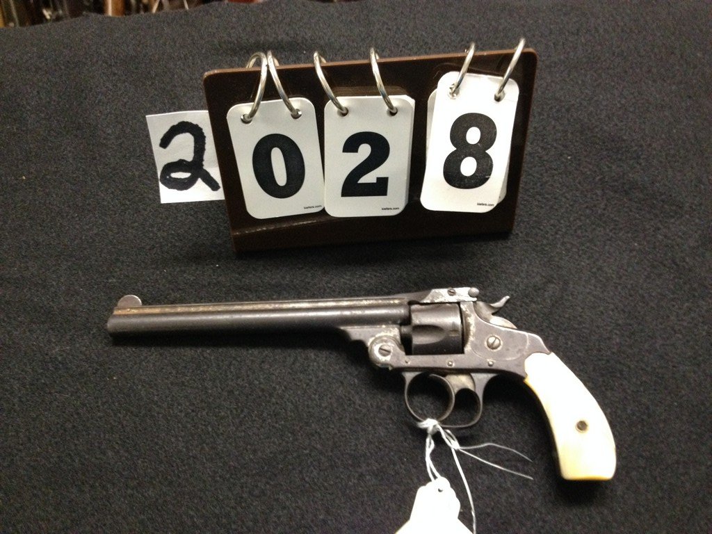 SMITH & WESSON TOPBREAK 5-SHOT REVOLVER - .32 CALIBER -: SMITH & WESSON TOPBREAK 5-SHOT REVOLVER - .32 CALIBER - 6'' BARREL - 1889