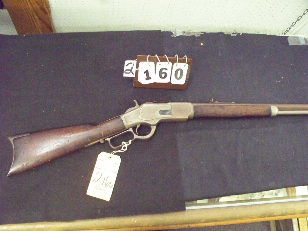 WINCHESTER REPEATING ARMS COMPANY - KINGS IMPROVEMENT: WINCHESTER REPEATING ARMS COMPANY - KINGS IMPROVEMENT 1873 - NEW HAVEN CT - CIRCA 1866 - 32WCB / 250208P