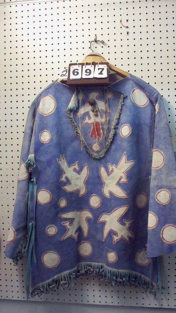 INDIAN JACKET - NATURAL HIDE: INDIAN JACKET - NATURAL HIDE