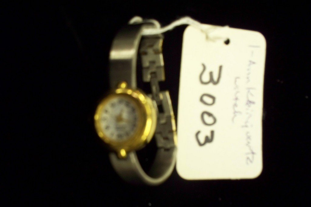 WATCH - ANNE KLEIN - LADIES - QUARTZ / GOLD COLOR CASE: WATCH - ANNE KLEIN - LADIES - QUARTZ / GOLD COLOR CASE