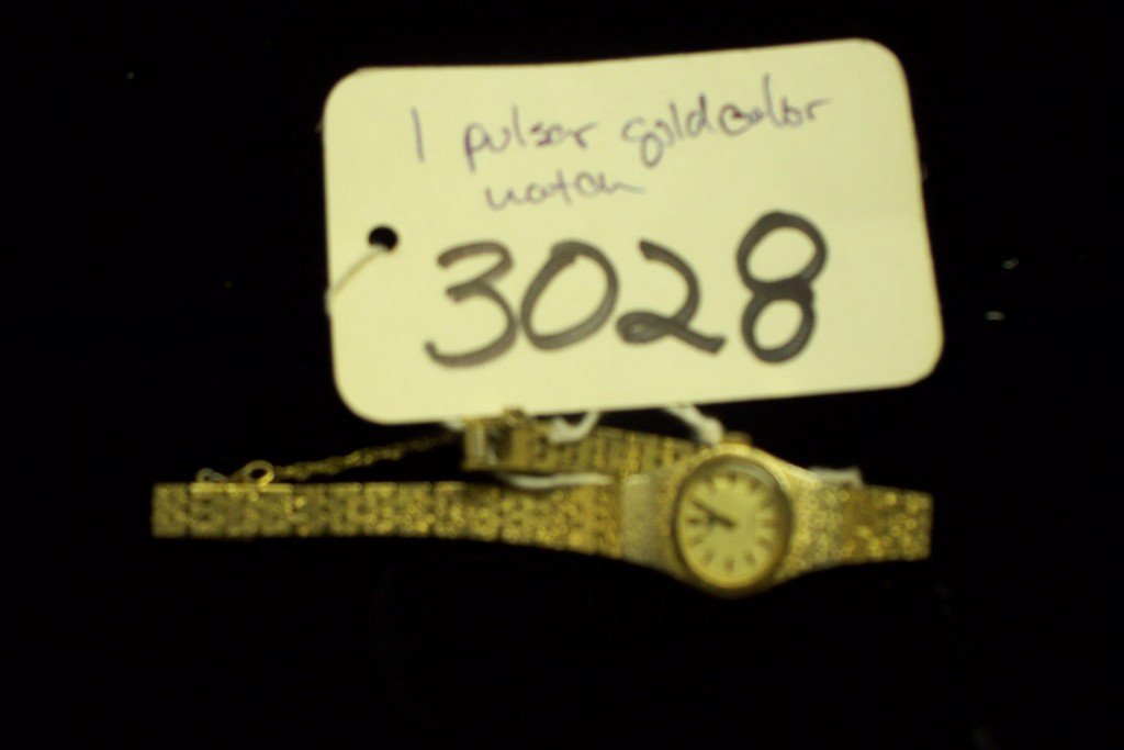 WATCH - PULSAR - STAINLESS STEEL / GOLD FILLED: WATCH - PULSAR - STAINLESS STEEL / GOLD FILLED