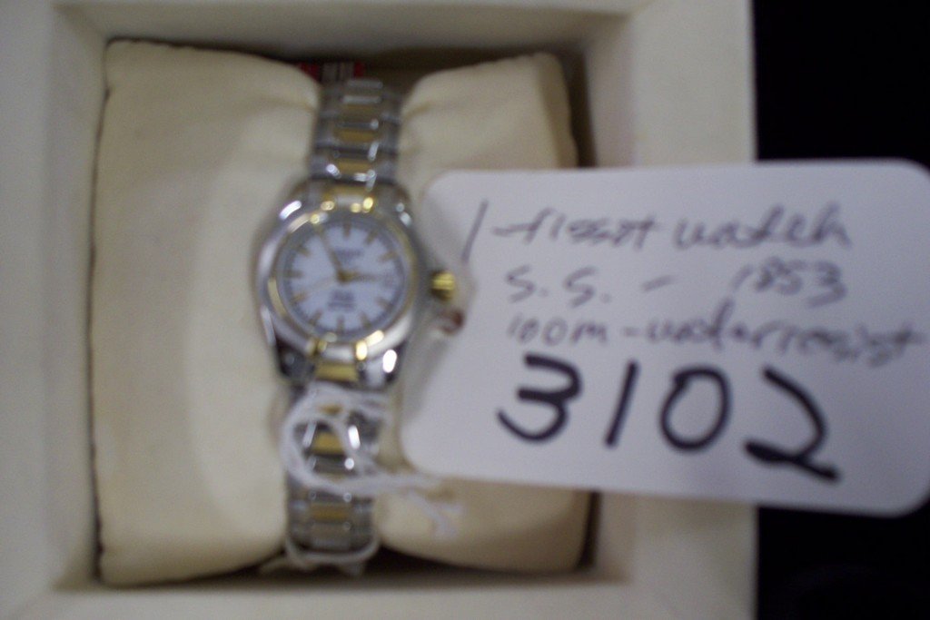 WATCH - TISSOT - LADIES - 2-TONE STAINLESS STEEL (NEW: WATCH - TISSOT - LADIES - 2-TONE STAINLESS STEEL (NEW IN BOX)