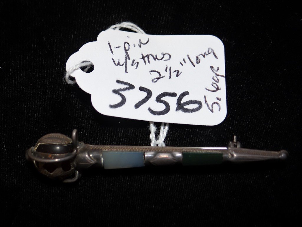 PIN - WITH STONES - 2.5'' - 5.6G: PIN - WITH STONES - 2.5'' - 5.6G