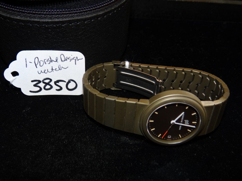MEN'S WATCH - PORSCHE DESIGN - STAINLESS STEEL - WITH: MEN'S WATCH - PORSCHE DESIGN - STAINLESS STEEL - WITH DATE - IN BOX