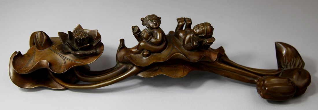 BOXWOOD RUYI SCEPTER: L: 15.5