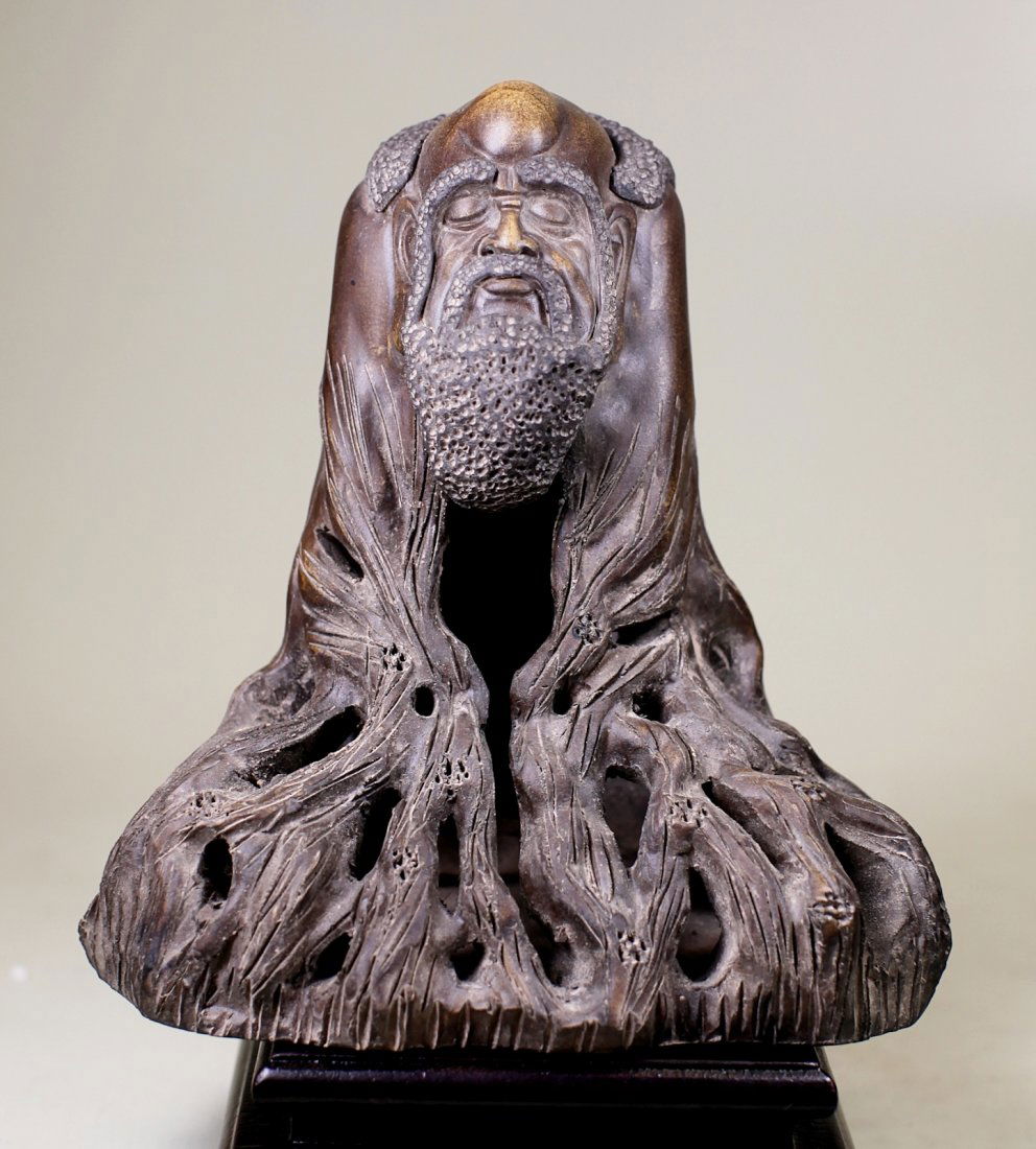 ZISHA POTTORY FIGURE: 19th Century; H: 6.25"